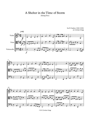 Book cover for A Shelter in the Time of Storm (String Trio)