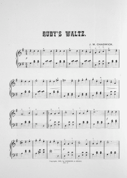 Ruby's Waltz