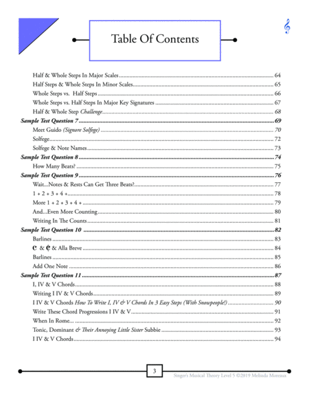 Singer's Musical Theory Level 5