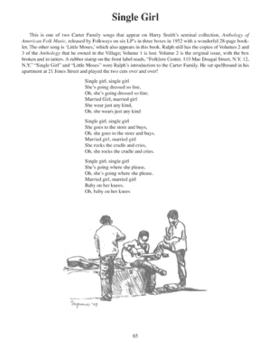Greenwich Village - The Happy Folk Singing Days 1950s and 1960s Guitar scores gallery preview page 3