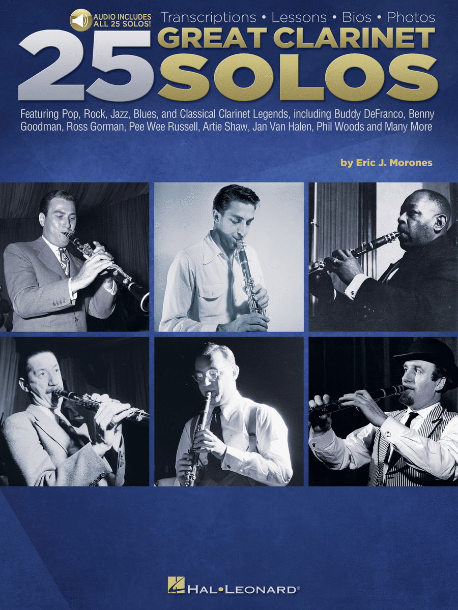 25 Great Clarinet Solos 25 Great Clarinet Solos Clarinet Solo scores gallery preview page 1