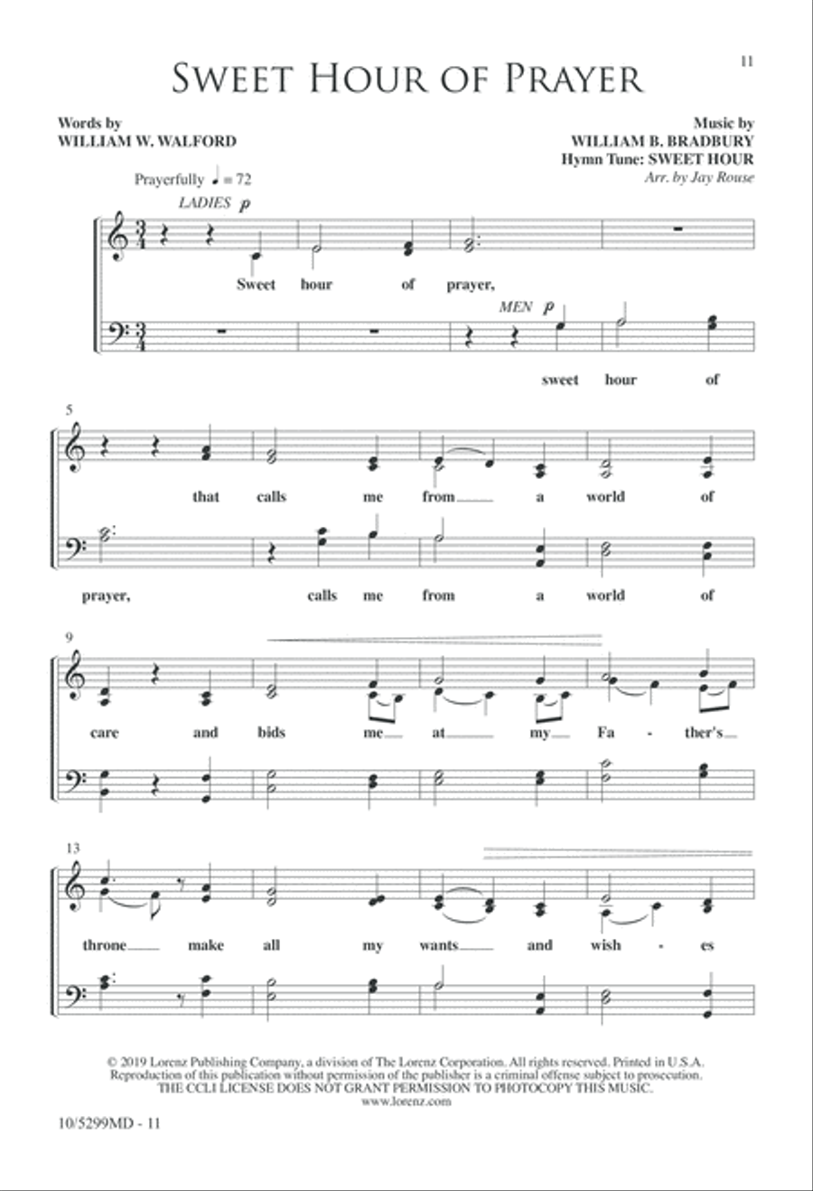 Four-part Hymns: A Cappella, Vol. II 4-Part scores gallery preview page 11