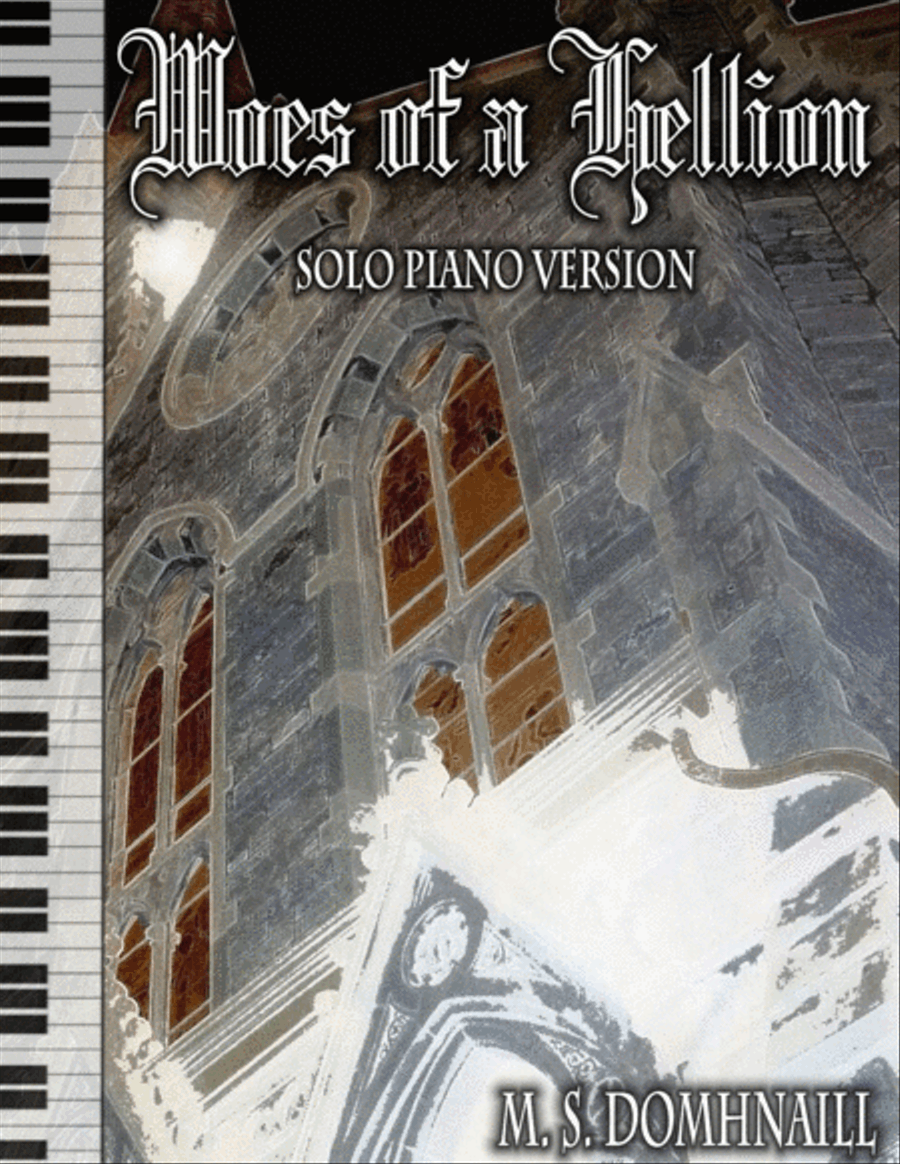 Woes of a Hellion -Solo Piano Version Piano Solo scores gallery preview page 1