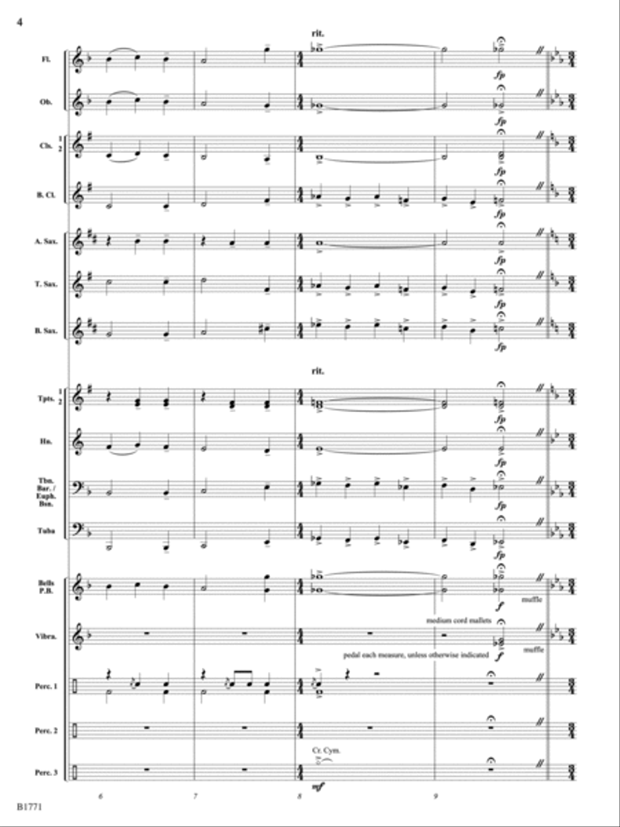 Abandoned Toy Shop: Score Concert Band scores gallery preview page 4