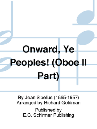Book cover for Onward, Ye Peoples! (Oboe II Part)
