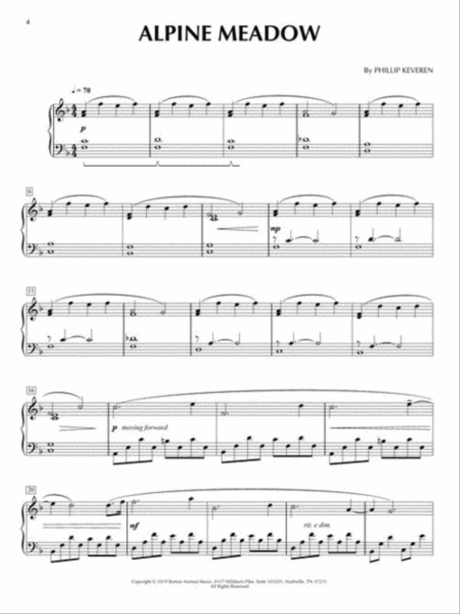 Piano Calm Piano Calm Piano Solo scores gallery preview page 4