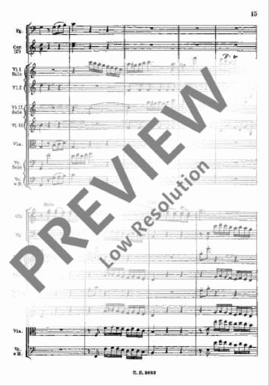 Symphony No. 7 C major Orchestra scores gallery preview page 20