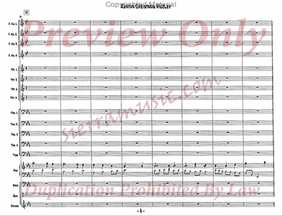 Christmas Medley Christmas Medley Jazz Ensemble scores gallery preview page 9
