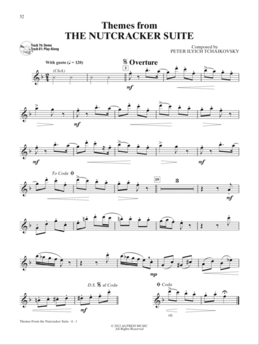Ultimate Christmas Instrumental Solos Alto Saxophone scores gallery preview page 14