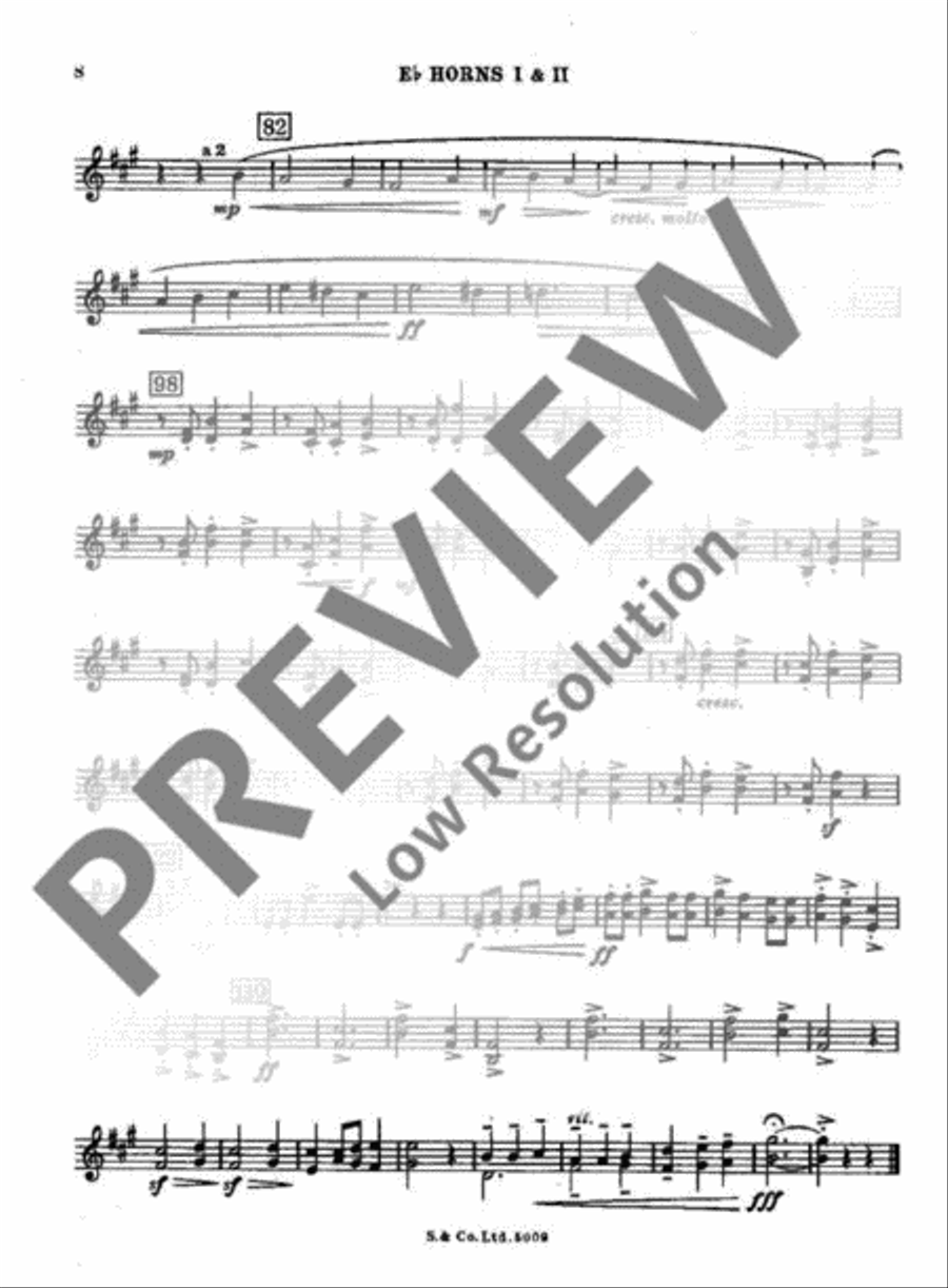Lincolnshire Posy Horn scores gallery preview page 9