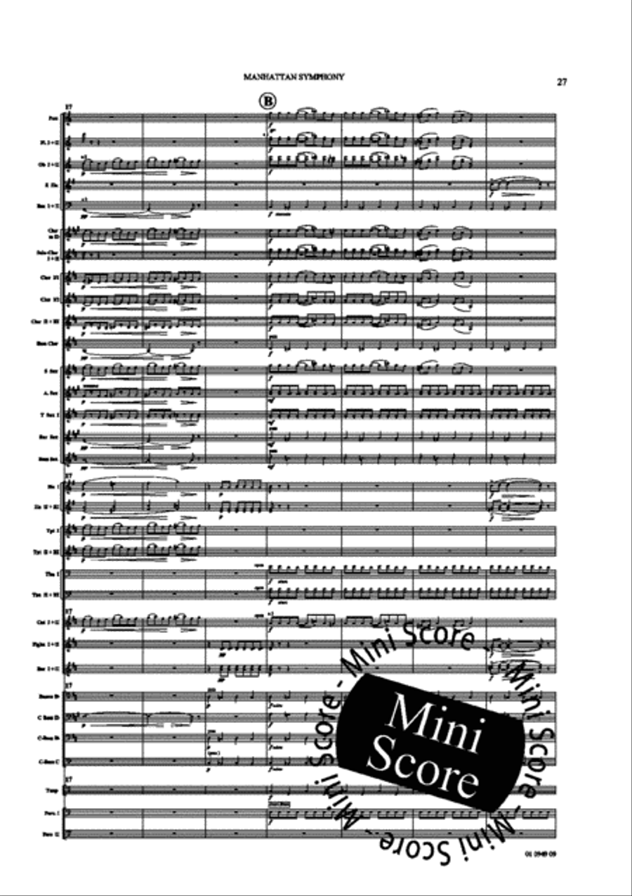 Manhattan Symphony Concert Band scores gallery preview page 31