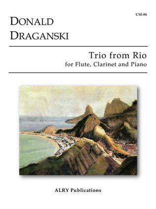 Book cover for Trio from Rio for Flute, Clarinet and Piano