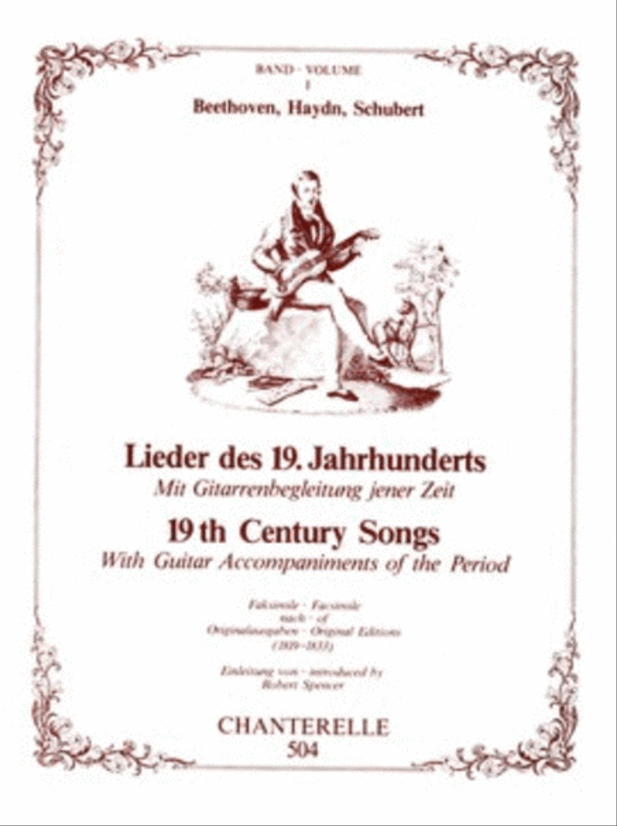 Anthology: Lieder by Beethoven, Schubert & Haydn Band 1 Classical Guitar scores gallery preview page 1
