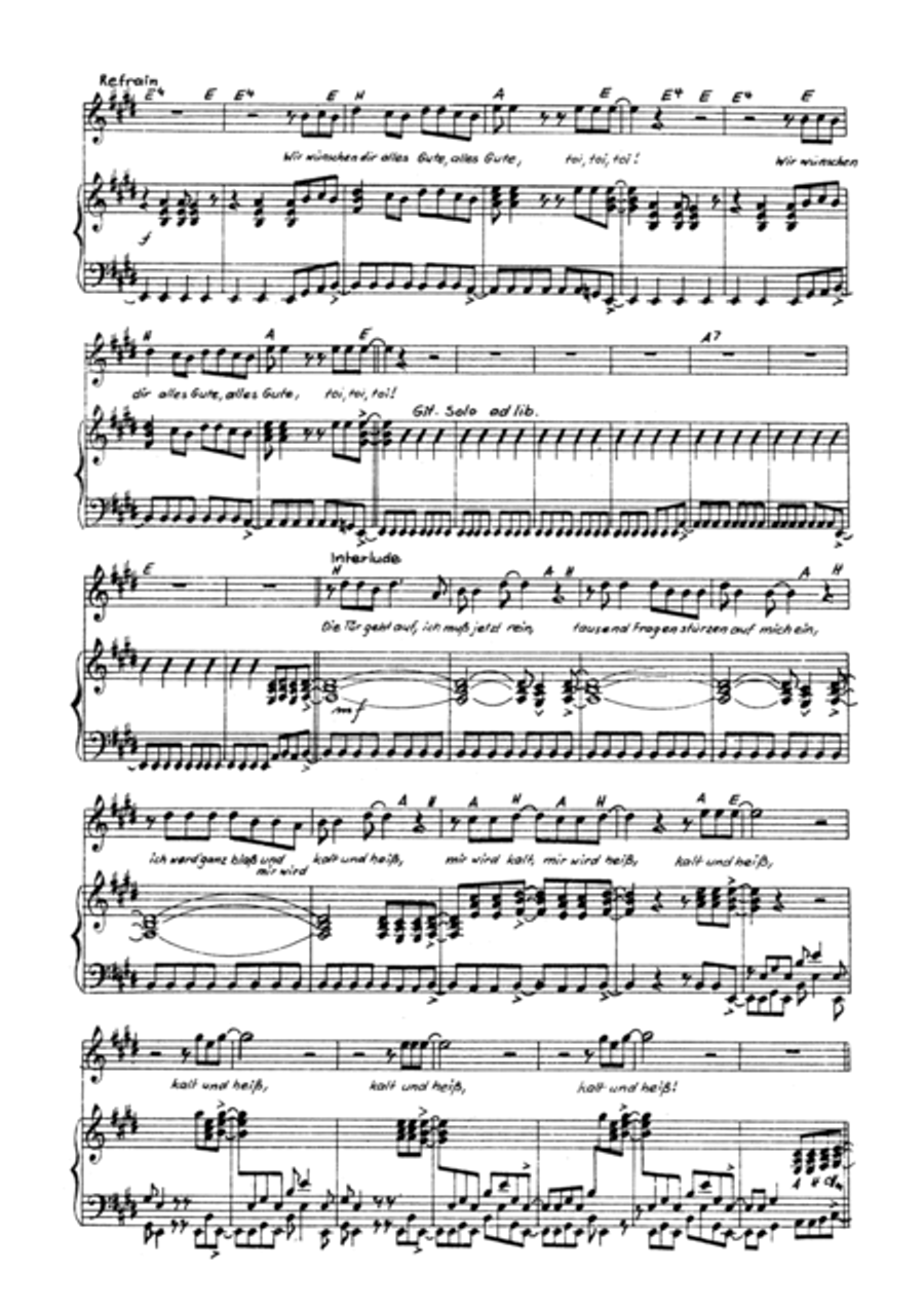 Alles Gute Voice scores gallery preview page 4