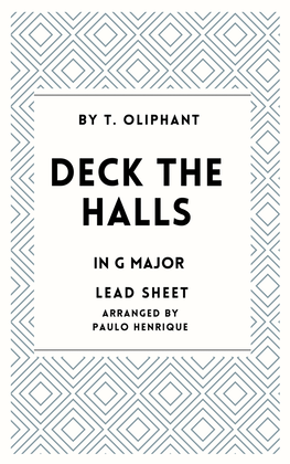 Deck the Halls - Lead Sheet - G major