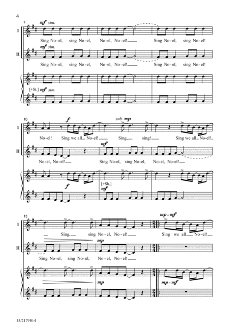 African Noel 2-Part scores gallery preview page 4