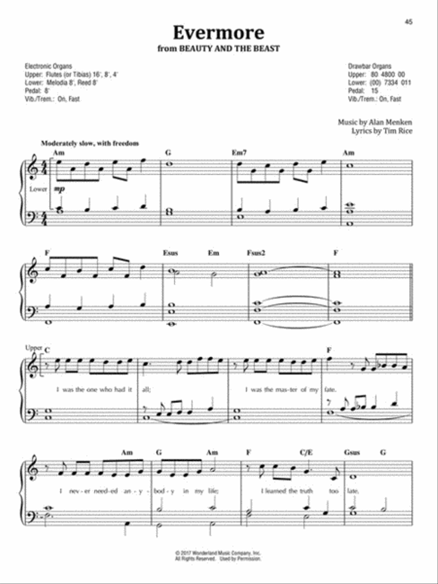First 50 Songs You Should Play on the Organ Organ scores gallery preview page 4