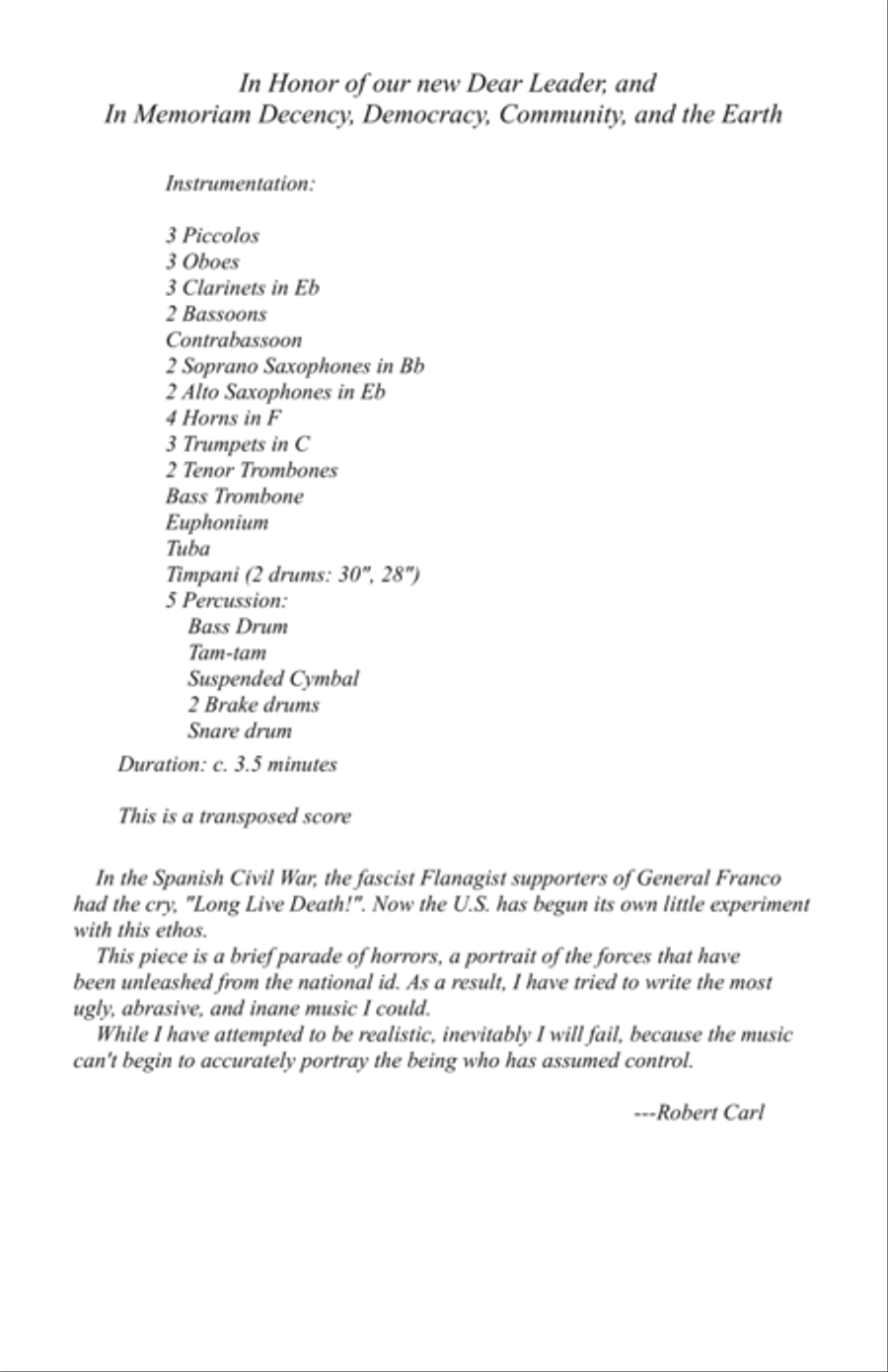 [Carl] Death March Concert Band scores gallery preview page 4