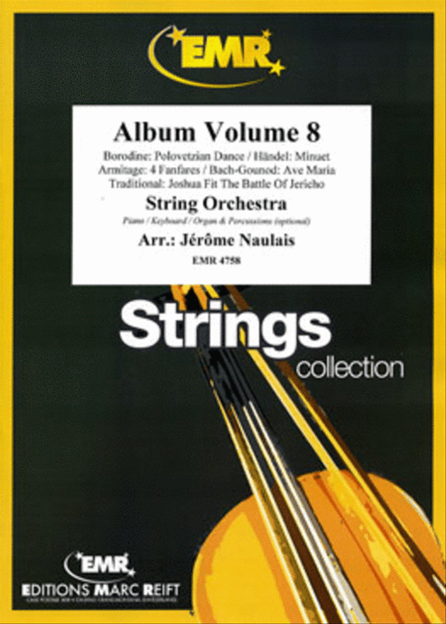 Album Volume 8 String Orchestra scores gallery preview page 1