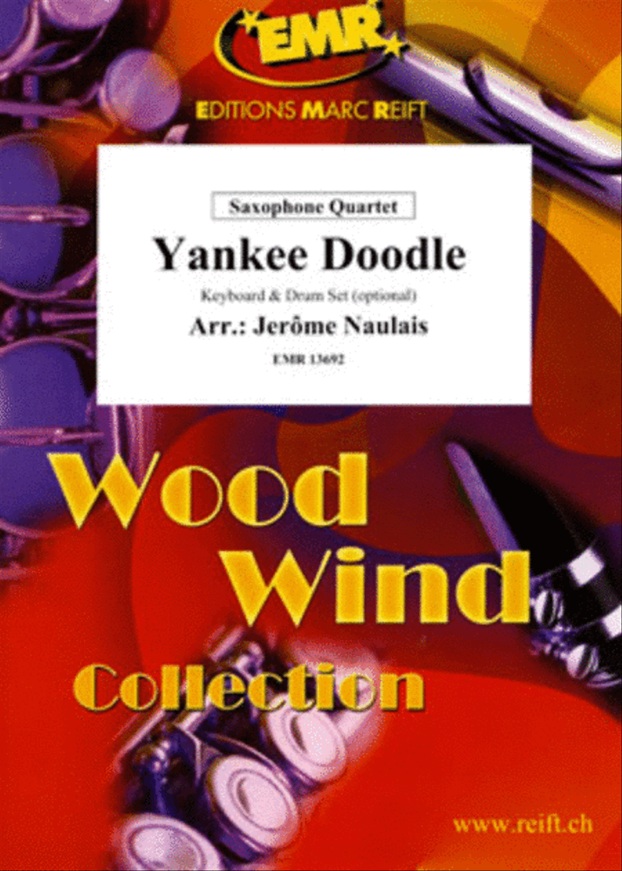 Yankee Doodle Saxophone Quartet scores gallery preview page 1