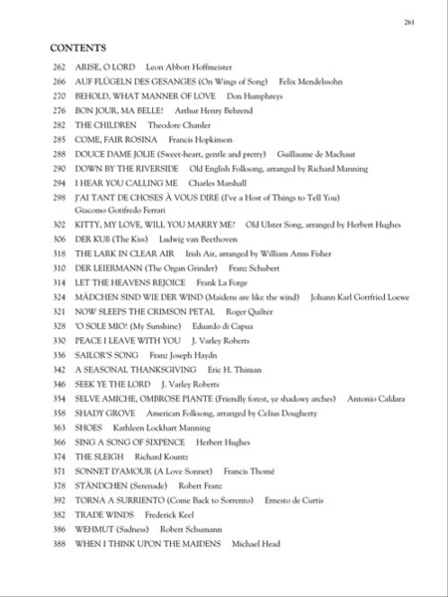 The First Book of Solos Complete – Parts I, II and III Voice scores gallery preview page 5