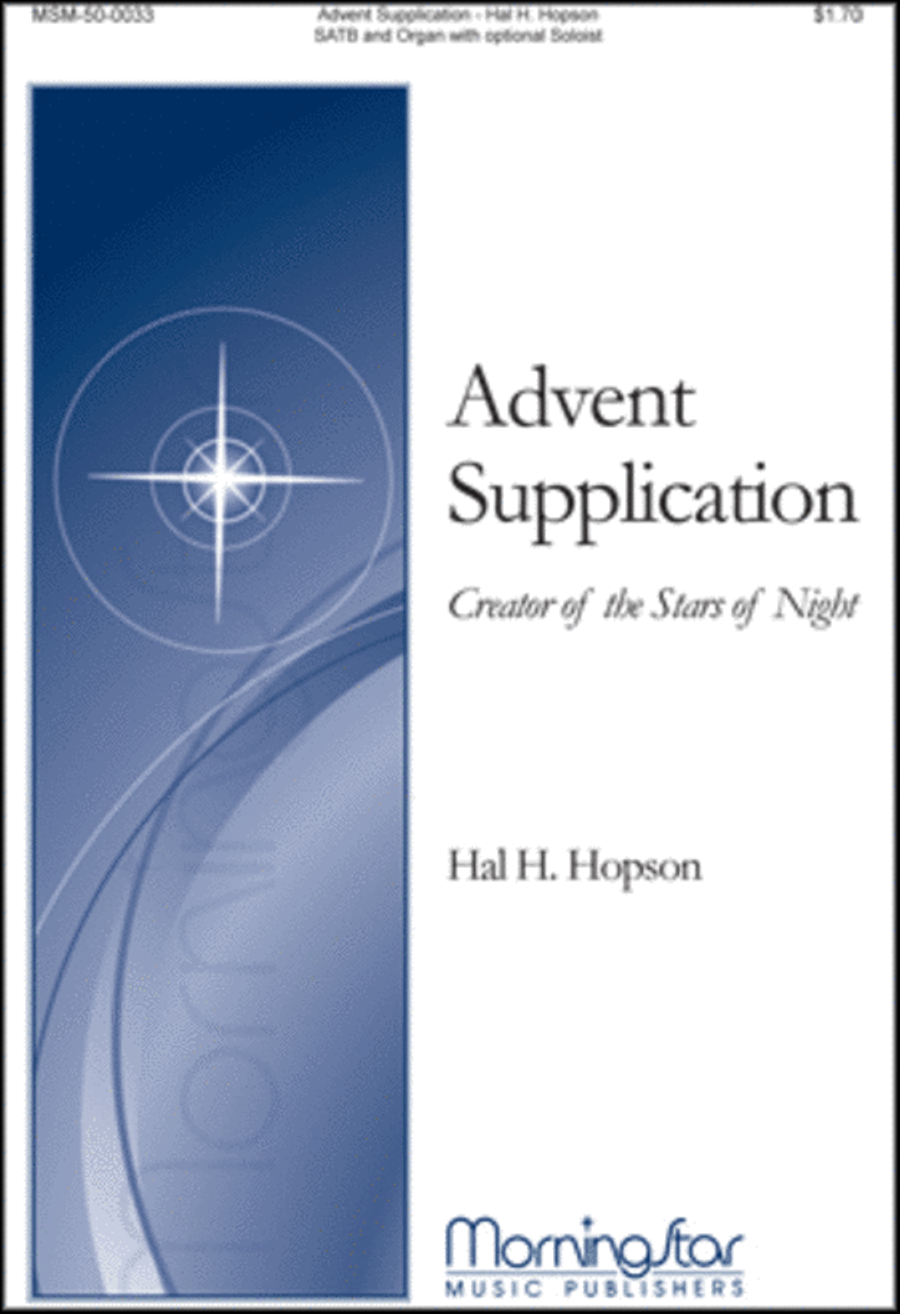 Advent Supplication 4-Part scores gallery preview page 1