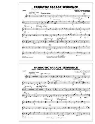 Patriotic Parade Sequence - F Horn