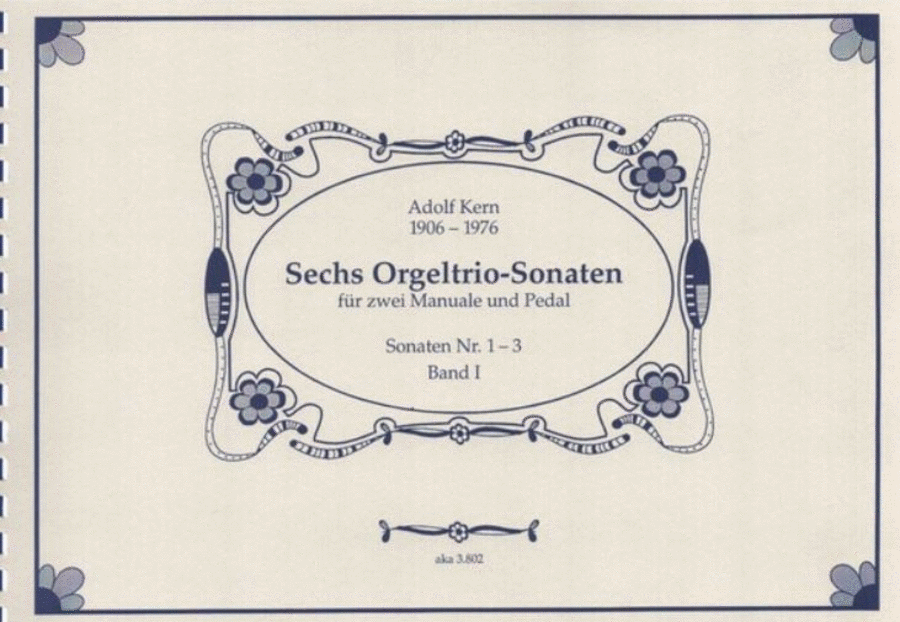 Sechs Orgeltrio-Sonaten I Vol. 1