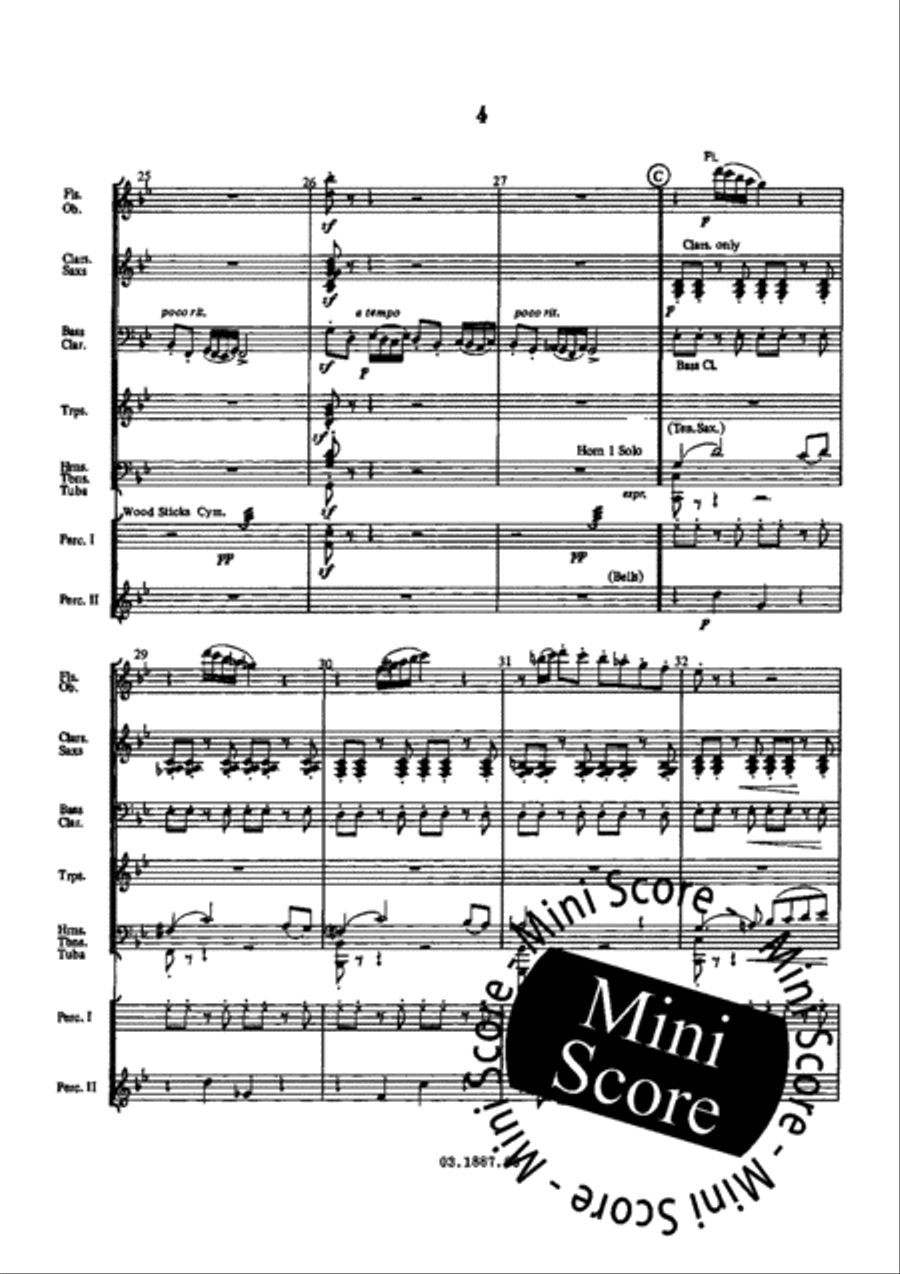 Spring Festival Concert Band scores gallery preview page 6