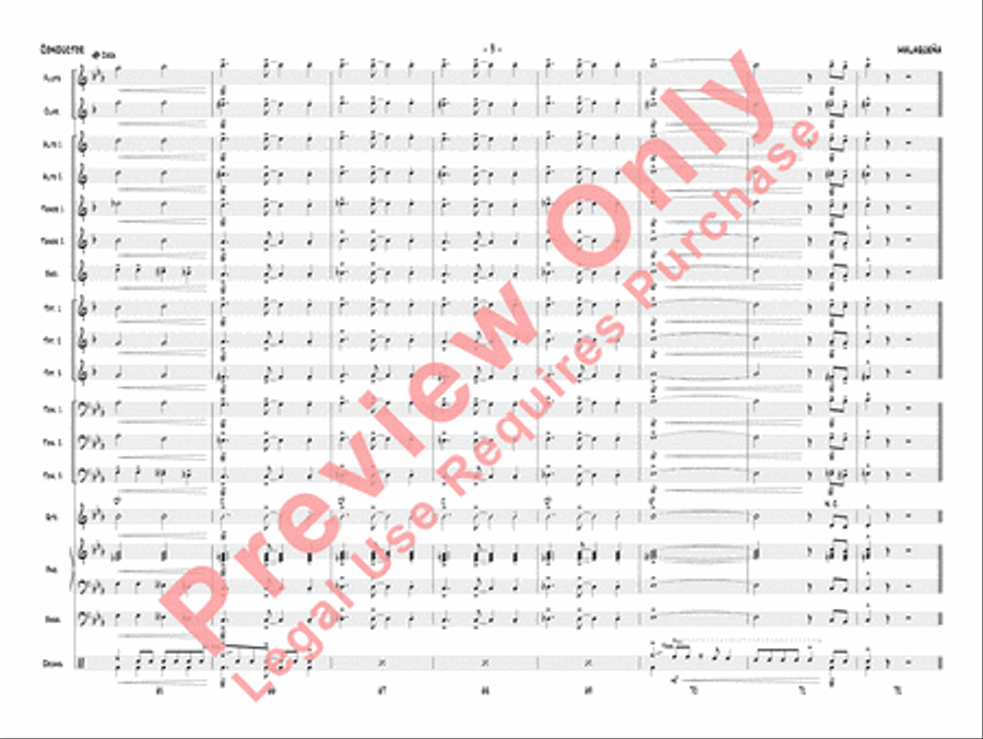 Malagueña Jazz Ensemble scores gallery preview page 12