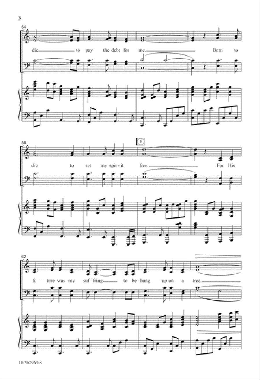 He Was Born to Die 4-Part scores gallery preview page 8