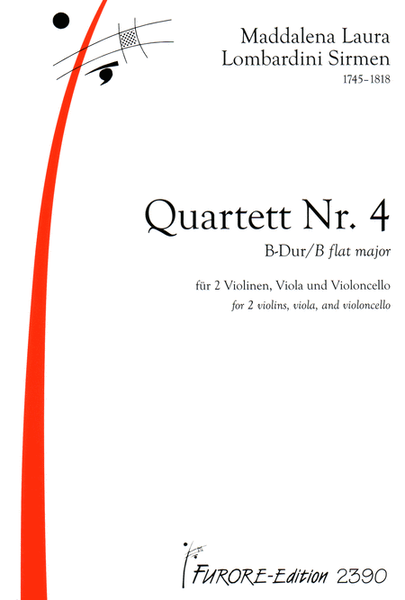 Quartet No. 4 B-Dur