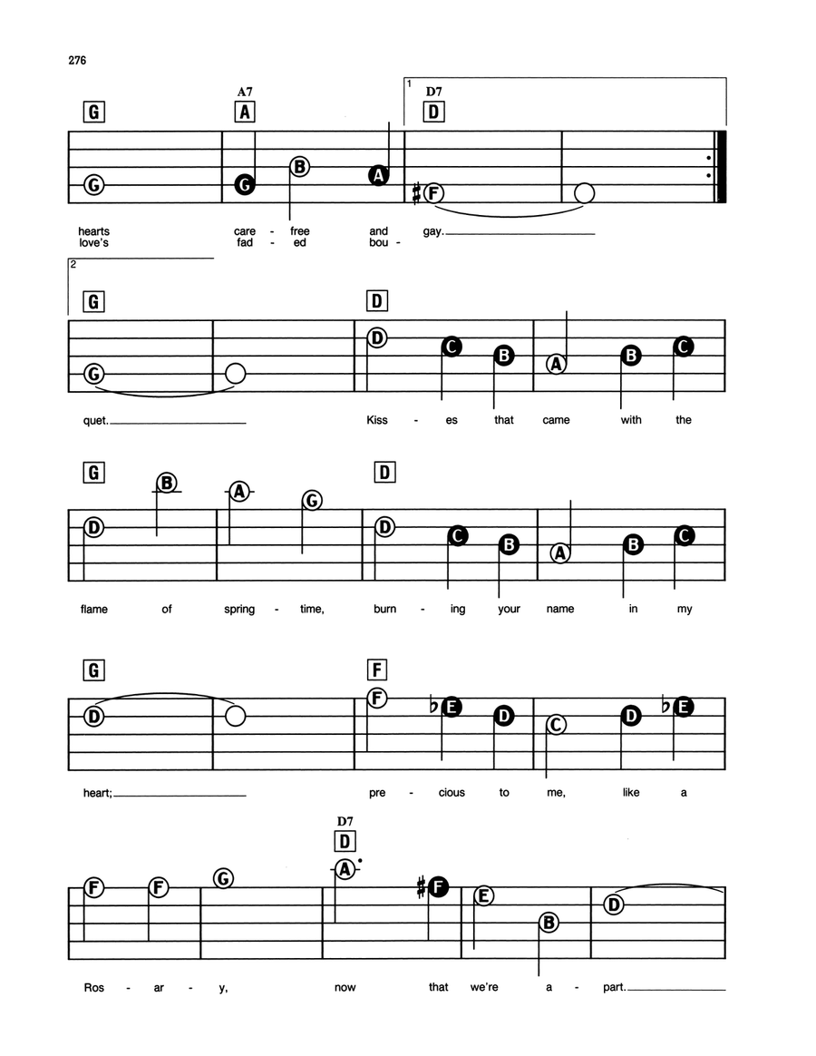 One Morning In May Electronic Keyboard scores gallery preview page 2