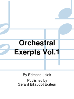 Orchestral Exerpts Vol. 1