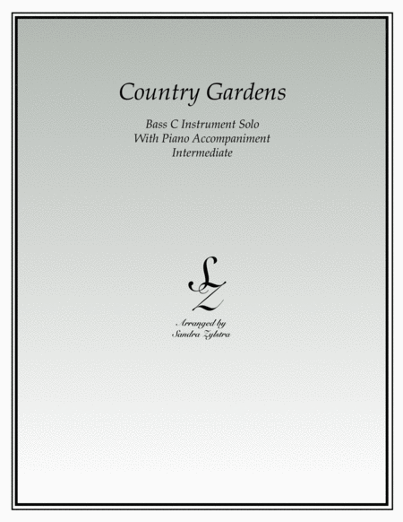 Country Gardens (bass C instrument solo) image number null