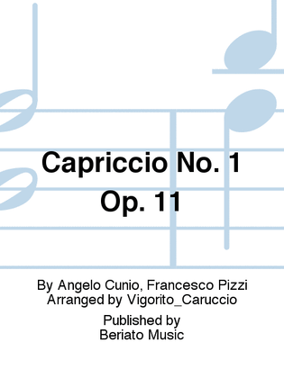 Capriccio No. 1 Op. 11