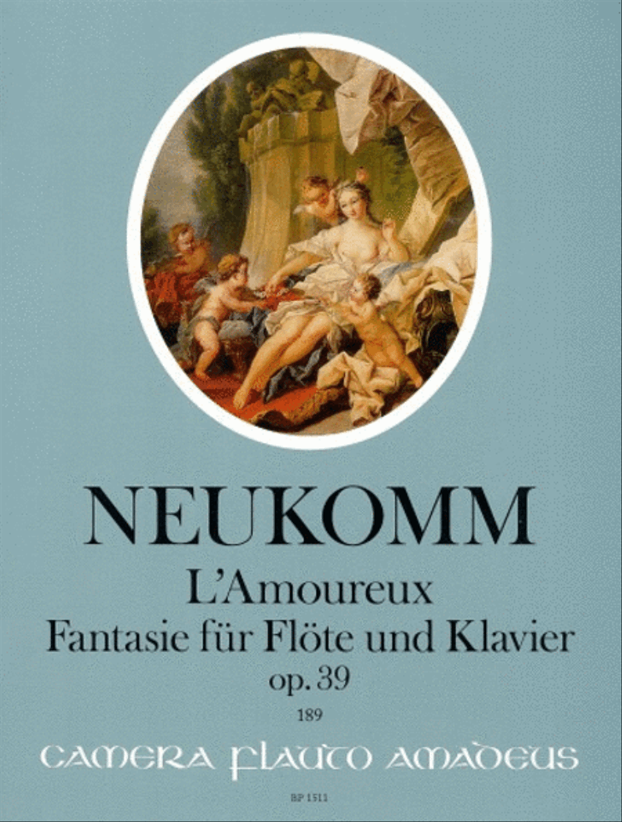 L'Amoureux op. 39 Flute Solo scores gallery preview page 1