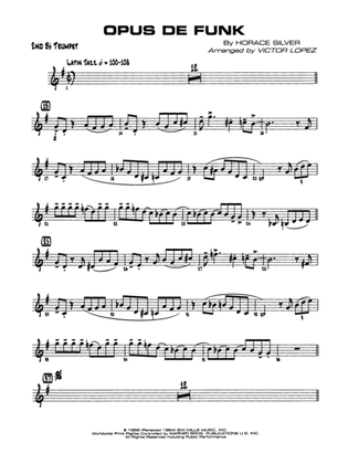 Opus de Funk: 2nd B-flat Trumpet