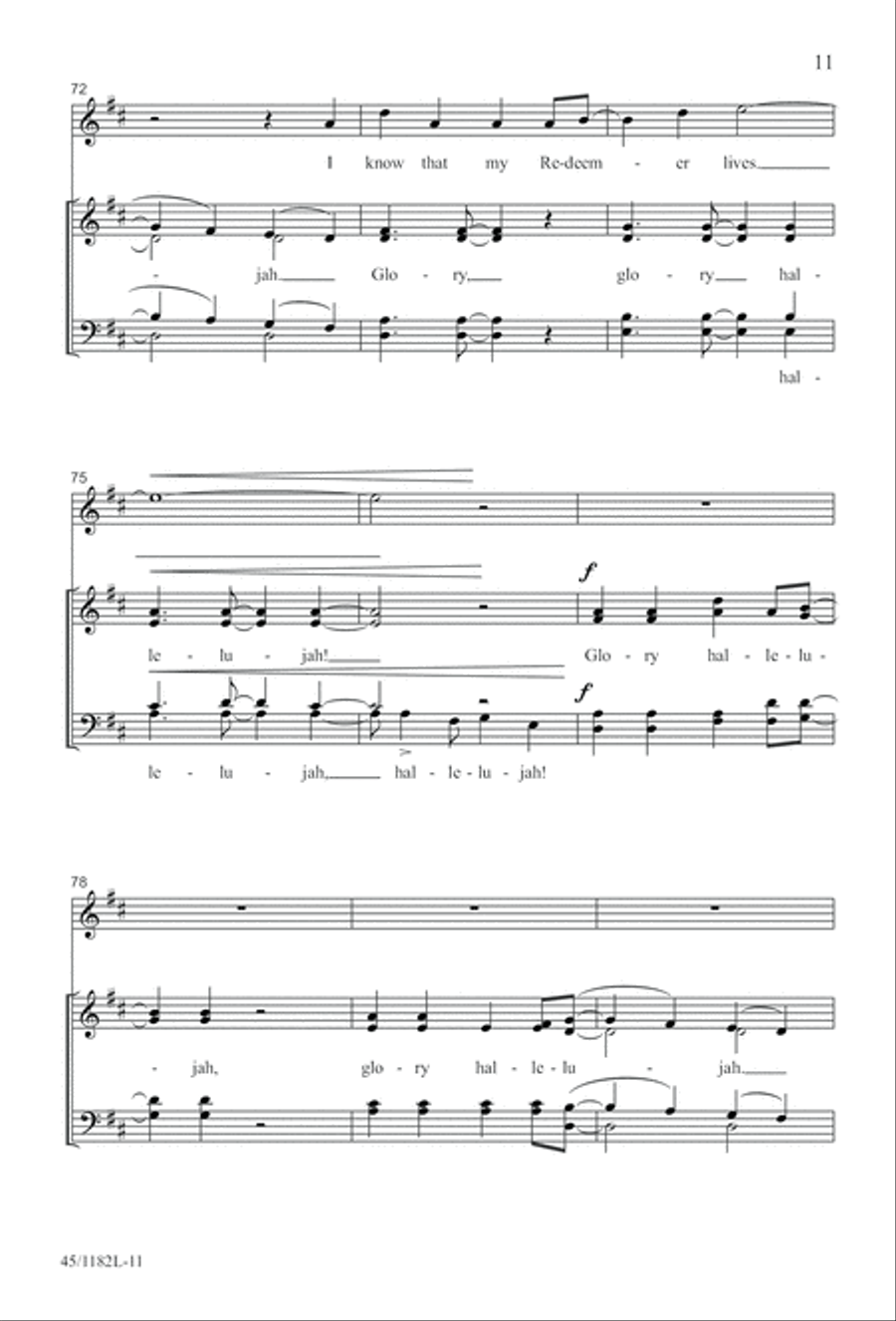 All Around A Cappella 4-Part scores gallery preview page 11