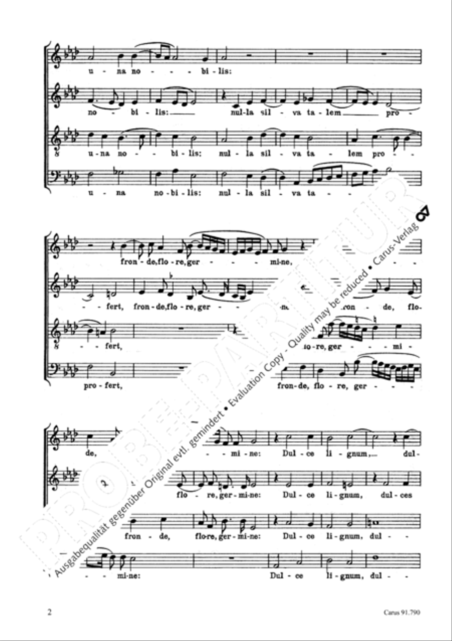 Crux fidelis 4-Part scores gallery preview page 3