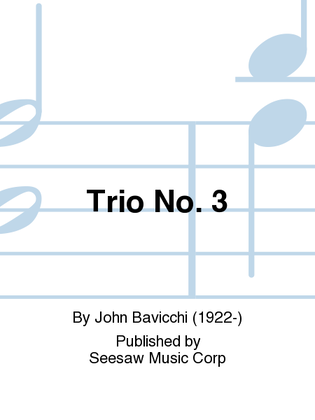 Book cover for Trio No. 3