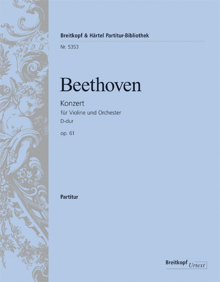 Violin Concerto in D major Op. 61