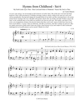 Hymns from Childhood - Set 6 (piano solo)