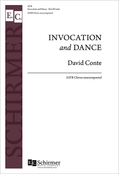 Invocation and Dance (Choral Score) image number null