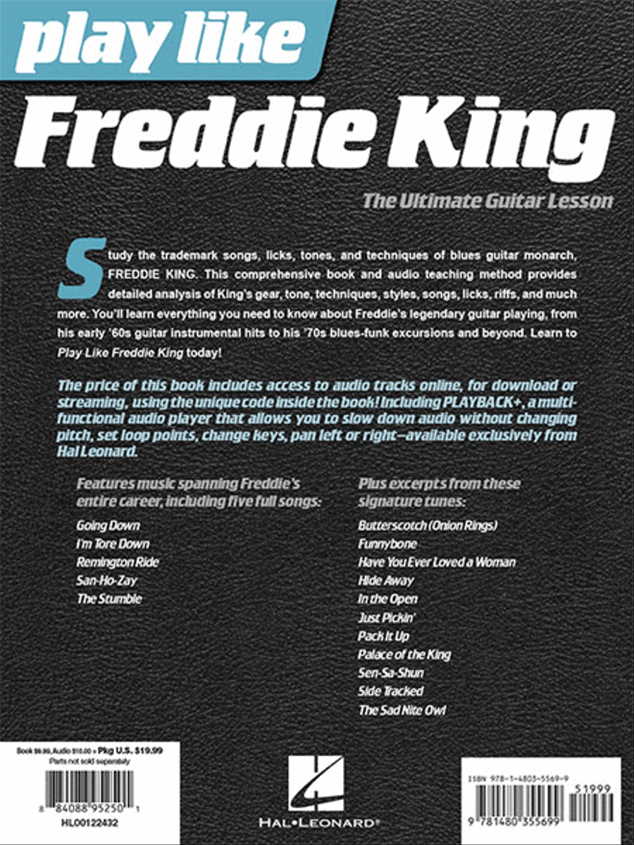 Play like Freddie King Play like Freddie King Electric Guitar scores gallery preview page 6