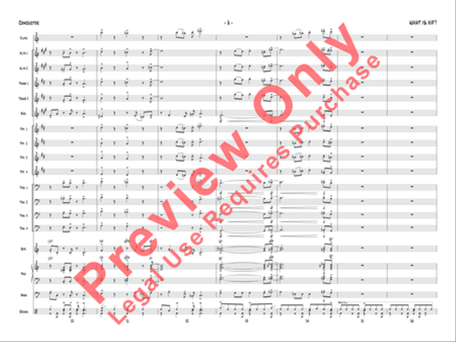 What Is Hip Jazz Ensemble scores gallery preview page 25