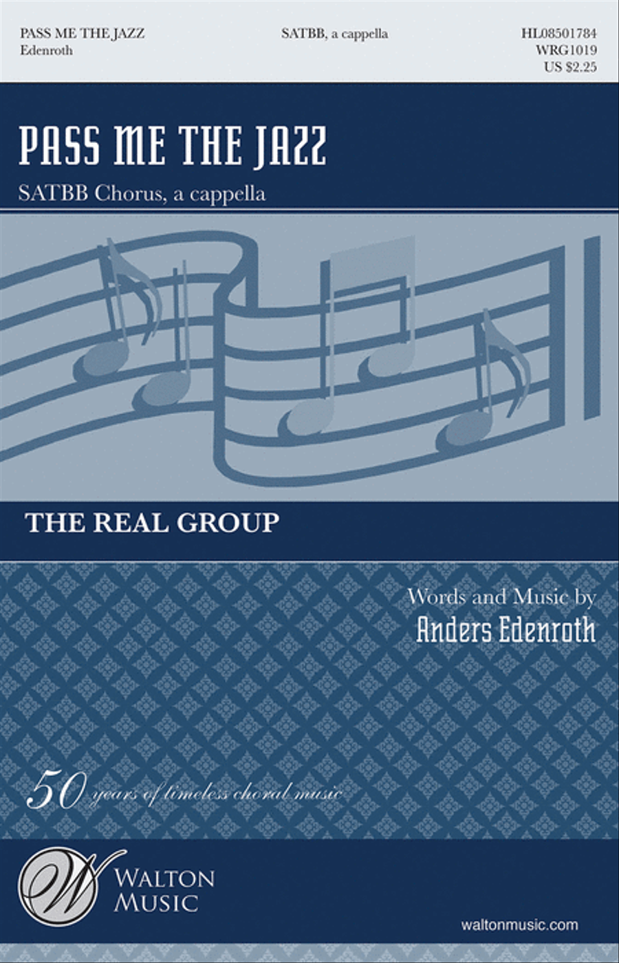Pass Me the Jazz (Vocal Score) Choir scores gallery preview page 1