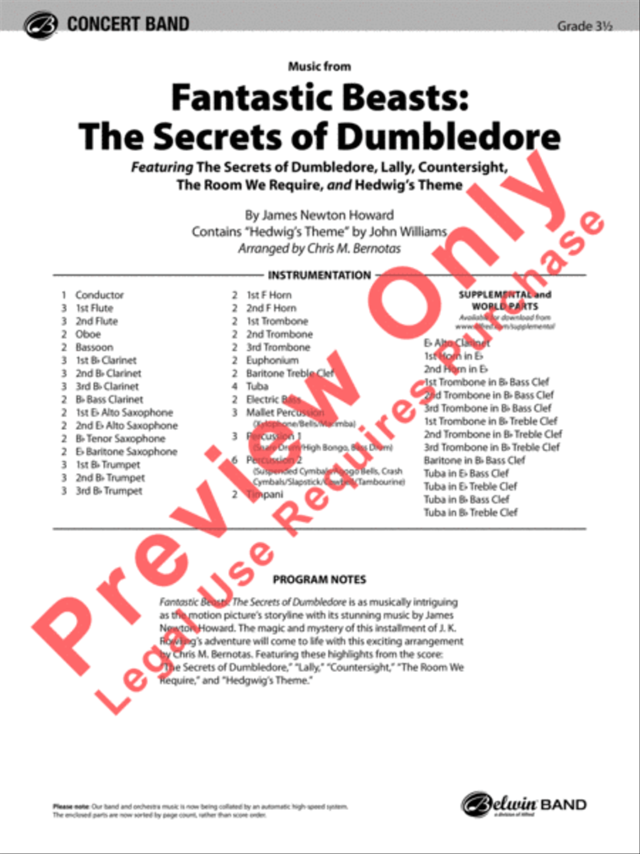 Fantastic Beasts -- The Secrets of Dumbledore