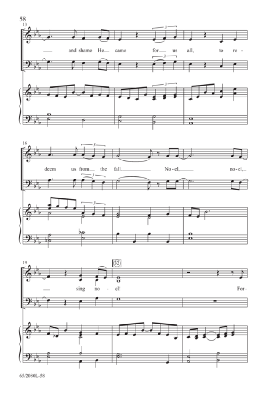 A Noel Celebration 3-Part scores gallery preview page 33