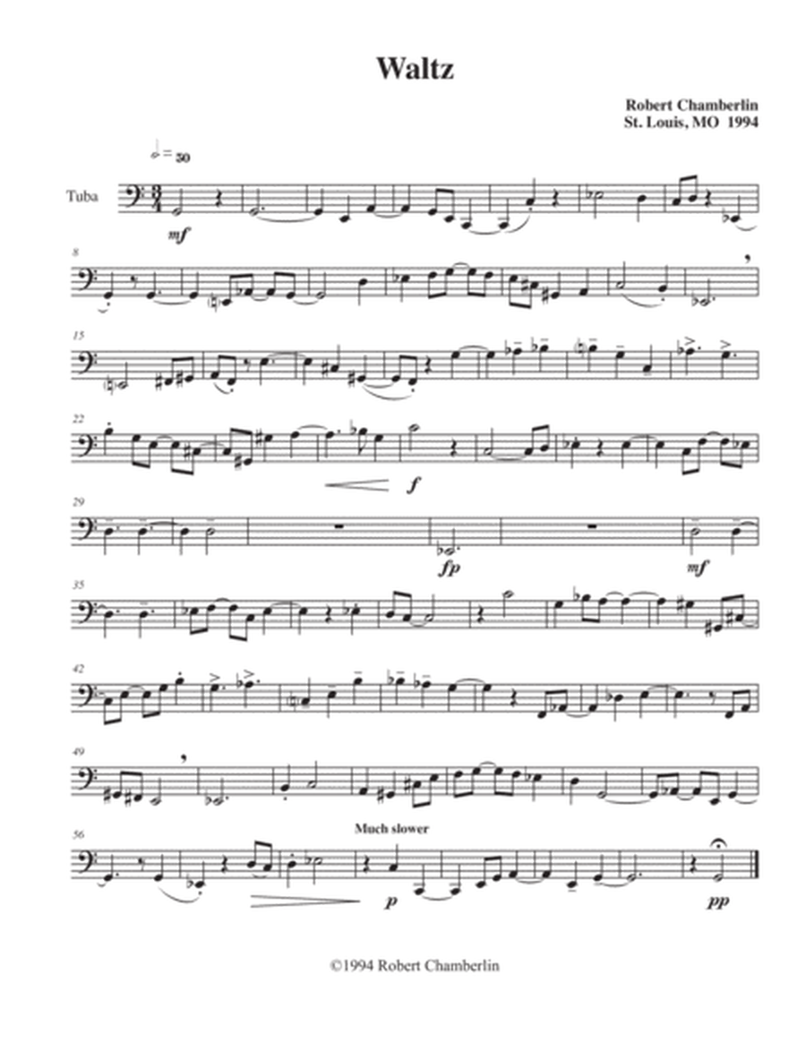 Two Pieces for Tuba and Piano